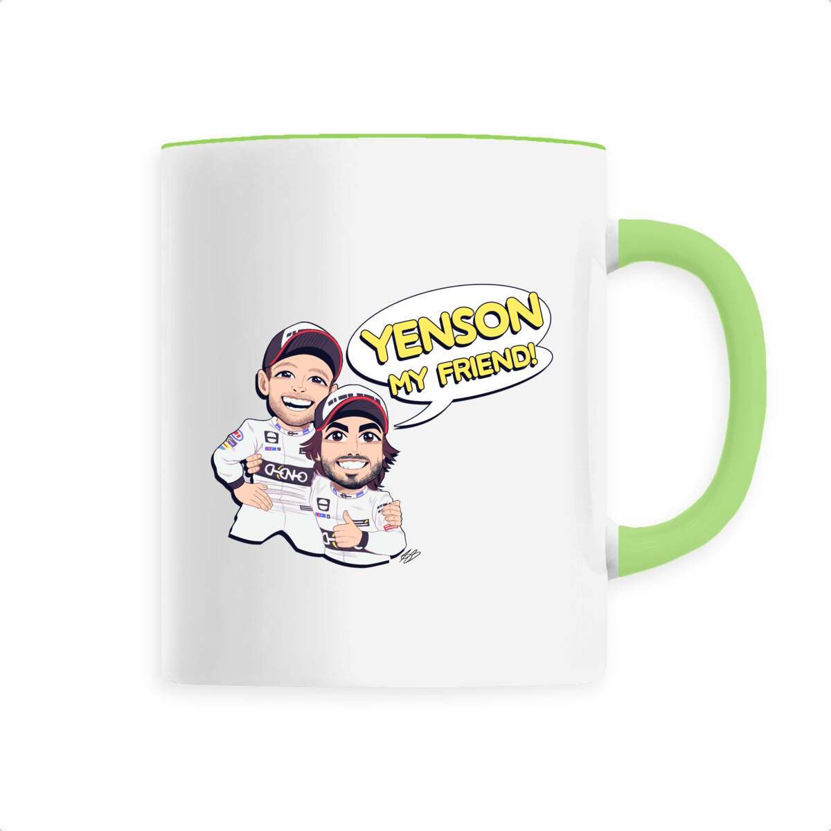 YENSON MY FRIEND - Ceramic mug