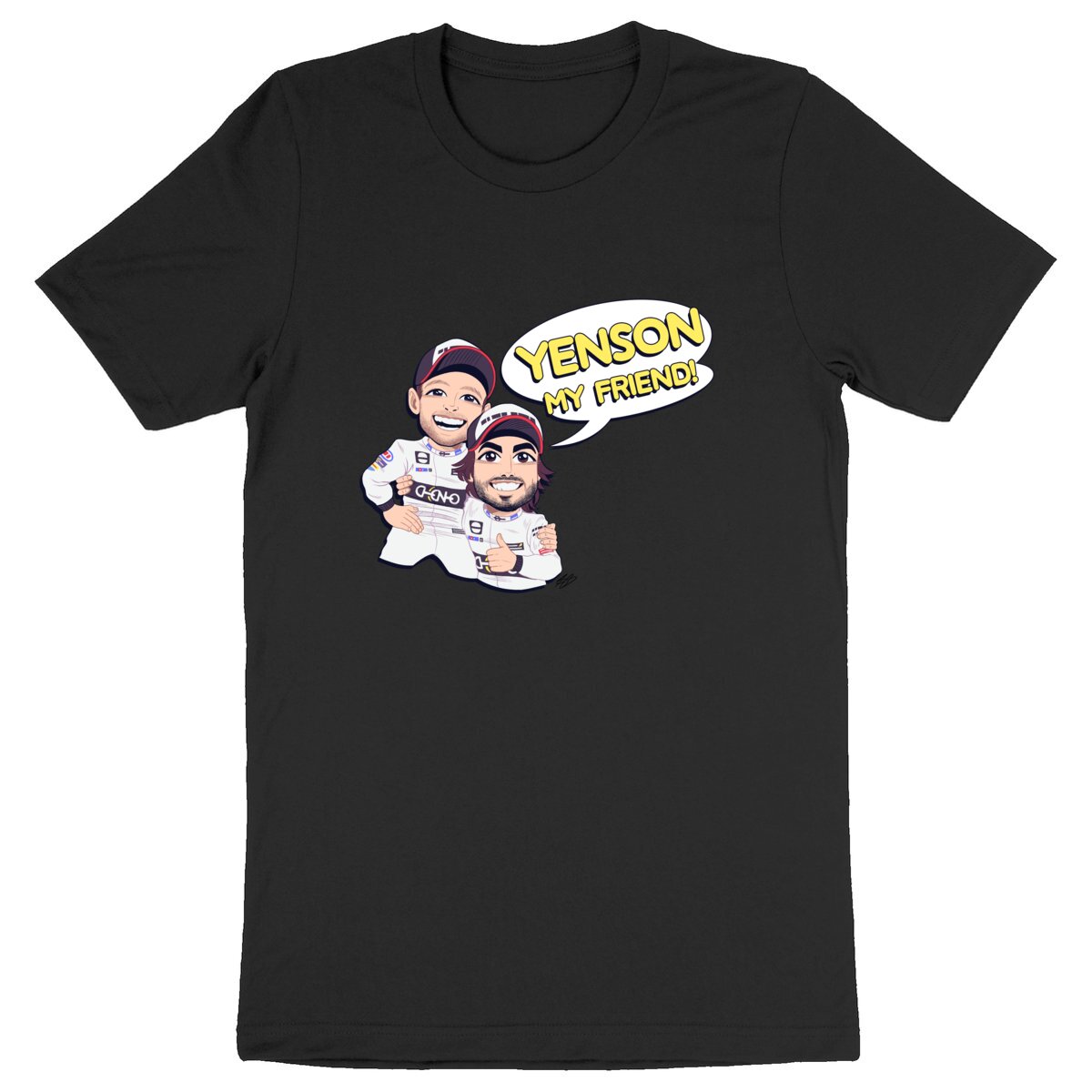 YENSON MY FRIEND - CREATOR - Unisex Tee-shirt - 100% organic cotton
