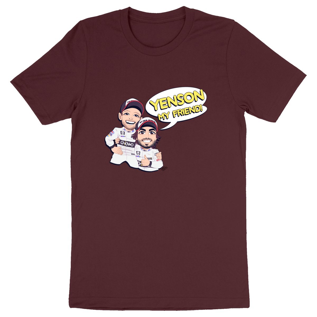 YENSON MY FRIEND - CREATOR - Unisex Tee-shirt - 100% organic cotton