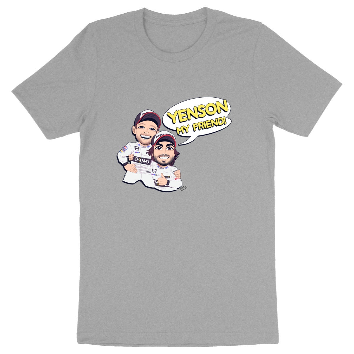 YENSON MY FRIEND - CREATOR - Unisex Tee-shirt - 100% organic cotton
