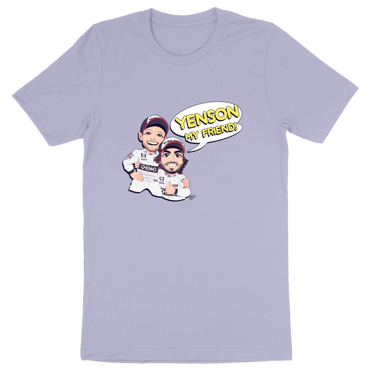 YENSON MY FRIEND - CREATOR - Unisex Tee-shirt - 100% organic cotton