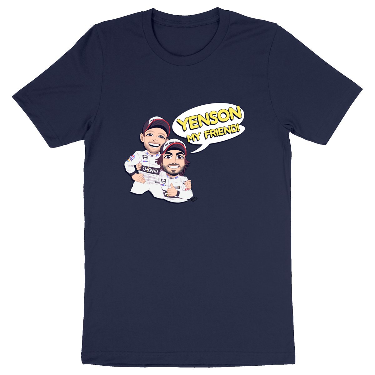 YENSON MY FRIEND - CREATOR - Unisex Tee-shirt - 100% organic cotton