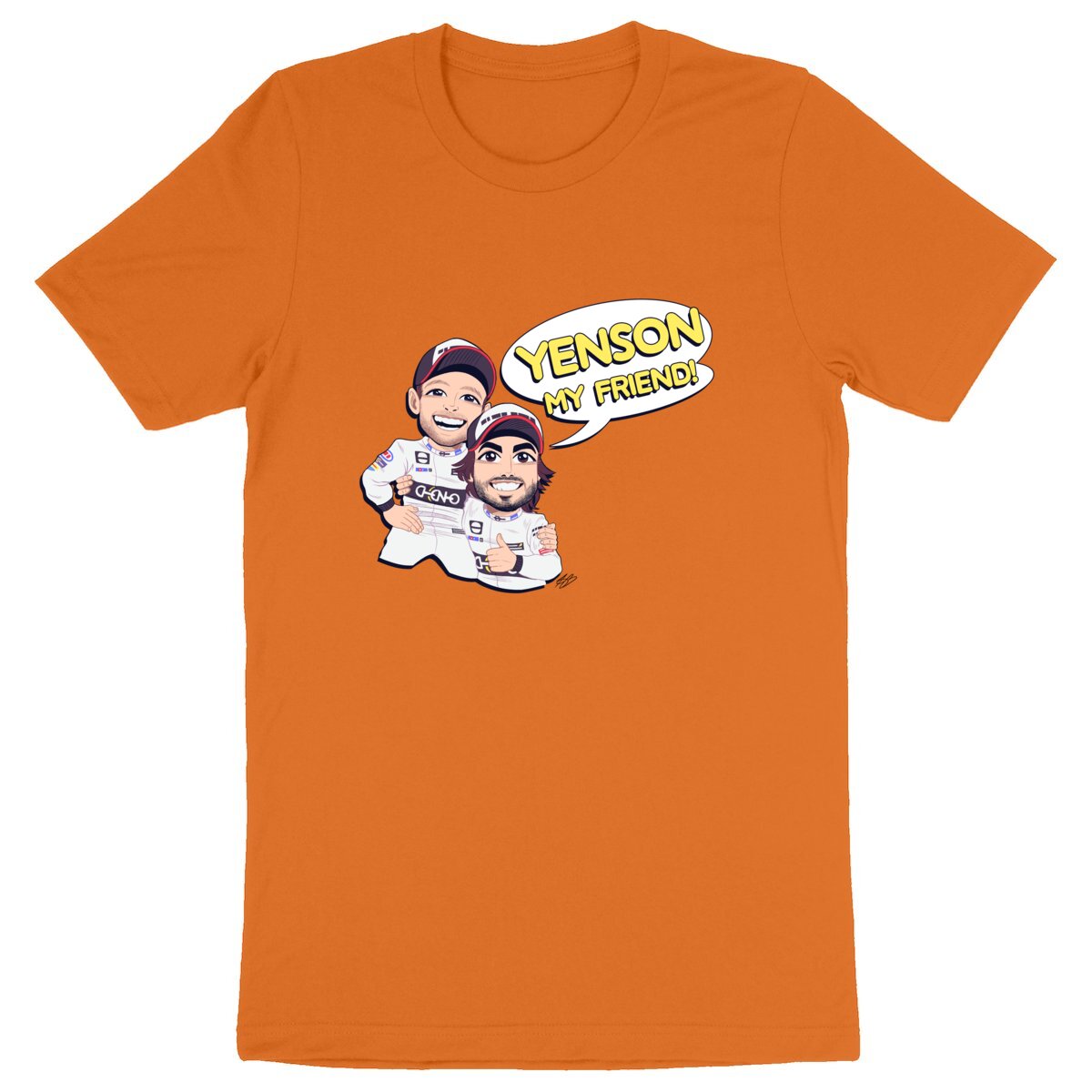 YENSON MY FRIEND - CREATOR - Unisex Tee-shirt - 100% organic cotton