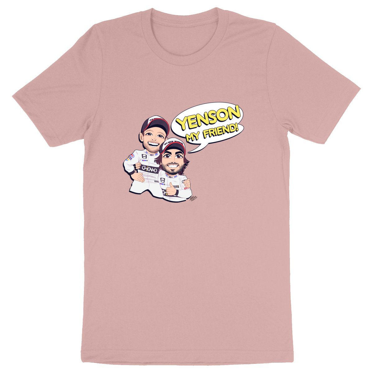 YENSON MY FRIEND - CREATOR - Unisex Tee-shirt - 100% organic cotton