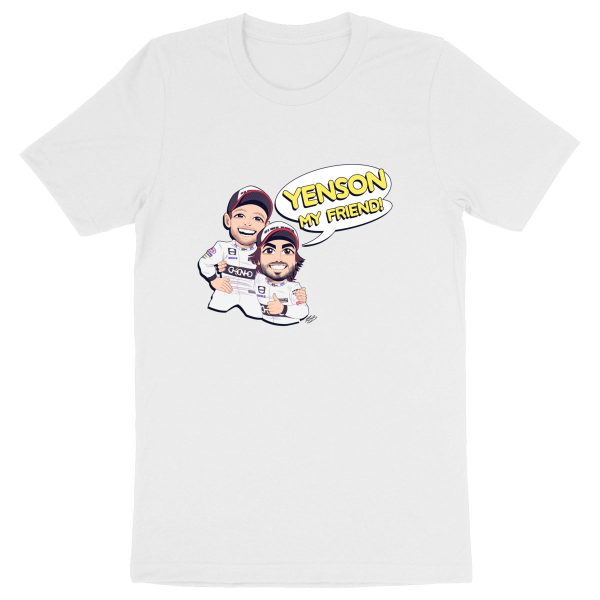 YENSON MY FRIEND - CREATOR - Unisex Tee-shirt - 100% organic cotton