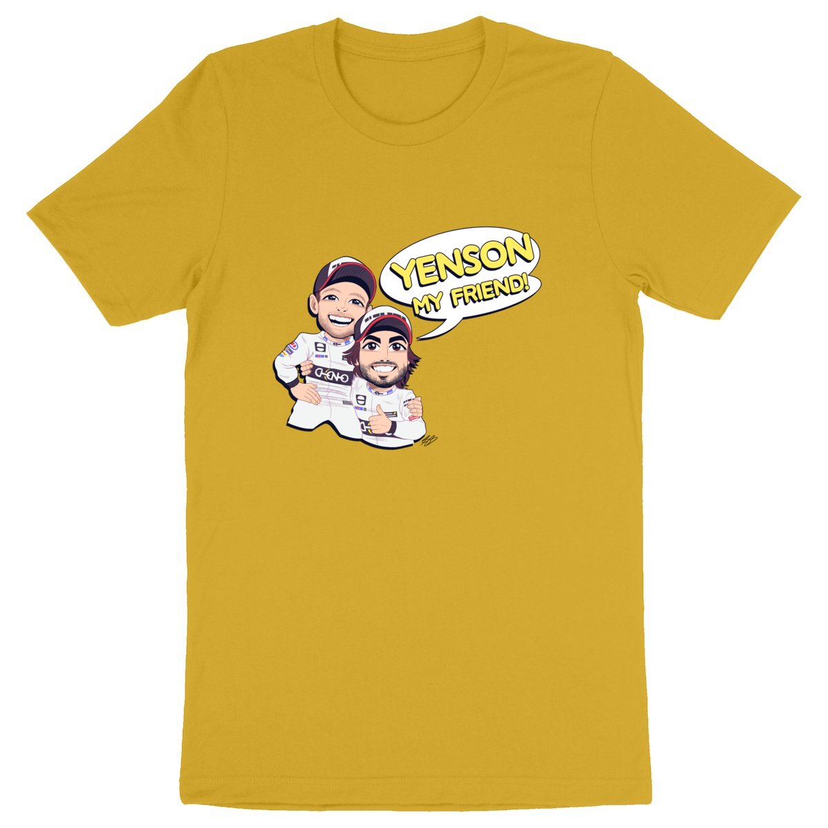 YENSON MY FRIEND - CREATOR - Unisex Tee-shirt - 100% organic cotton