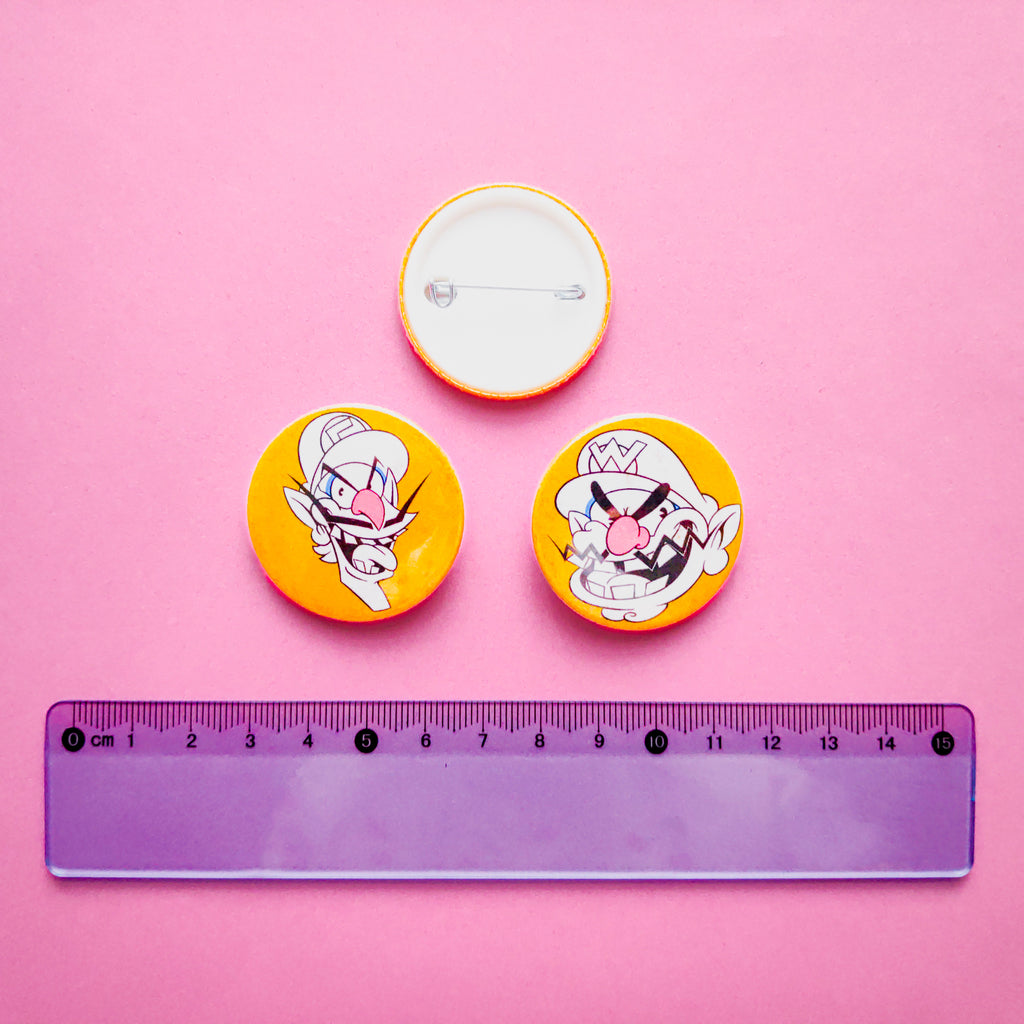 WAH BROS. - Button Badges