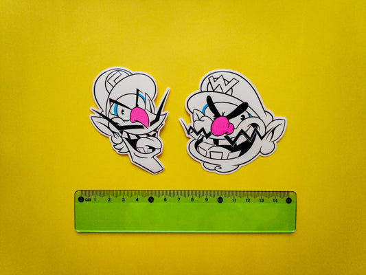 WAH BROS. Stickers