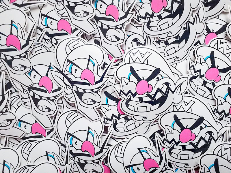 WAH BROS. Stickers