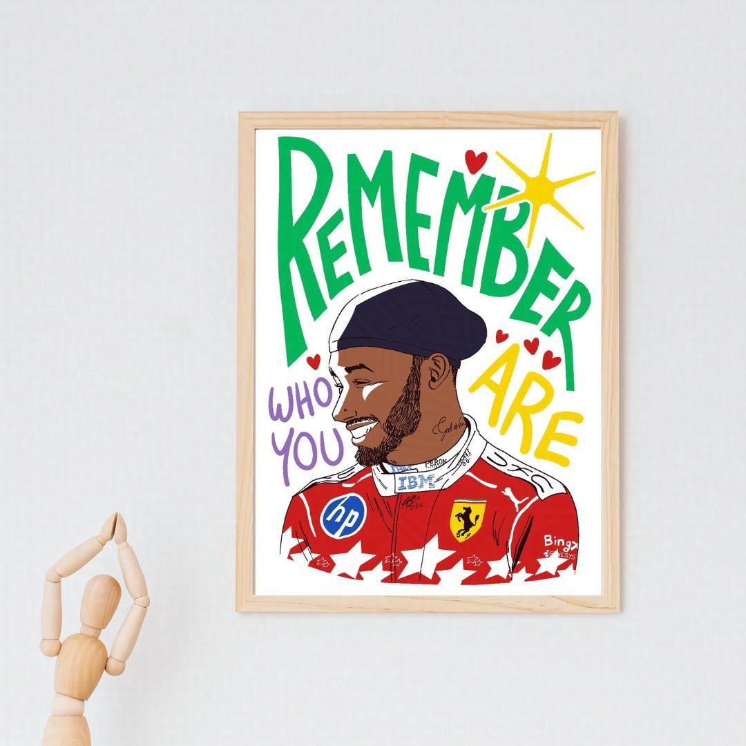 The aforementioned image shown in a mock-up frame.
