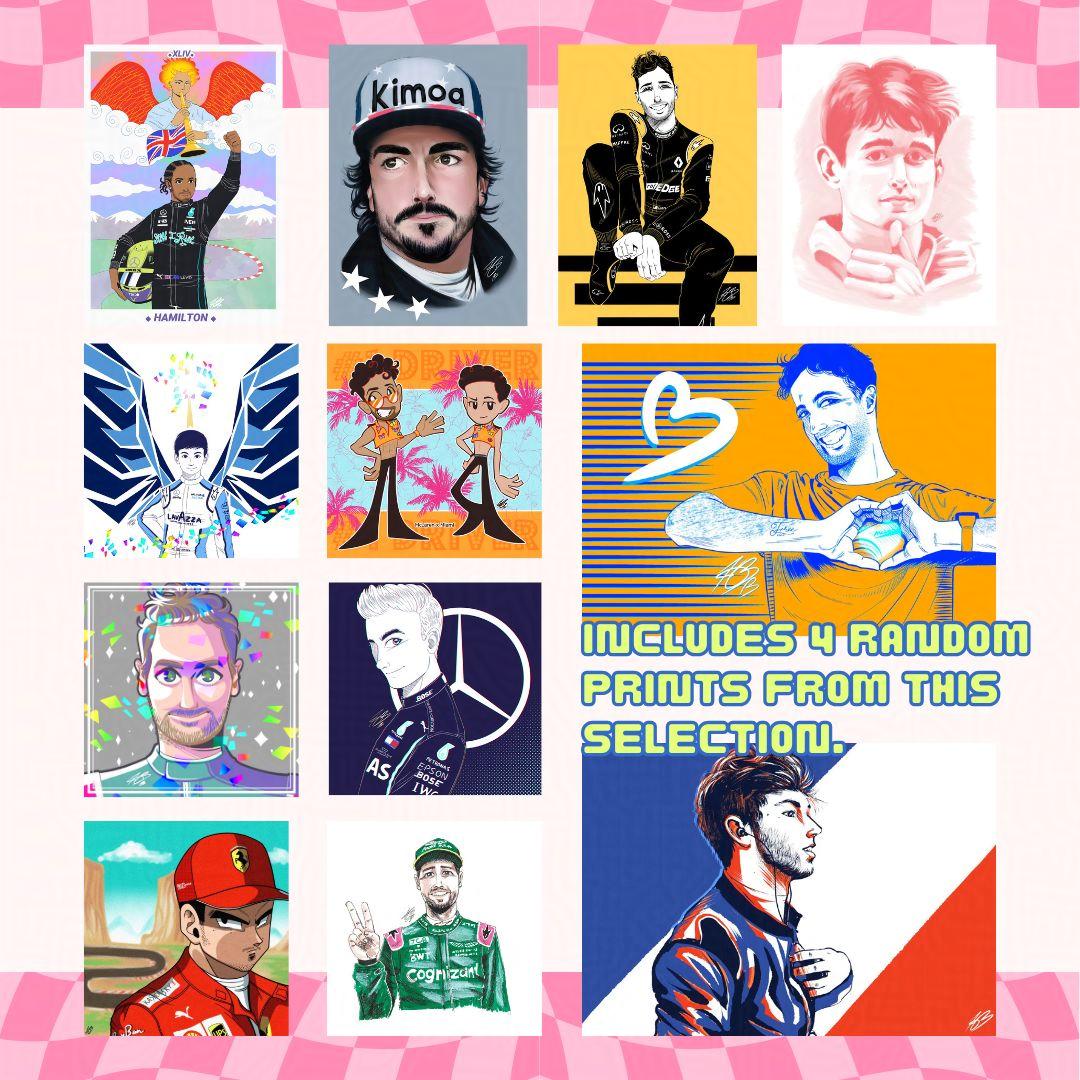 F1 Mystery Prints Bag