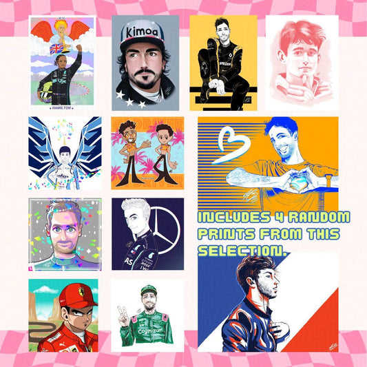 F1 Mystery Prints Bag