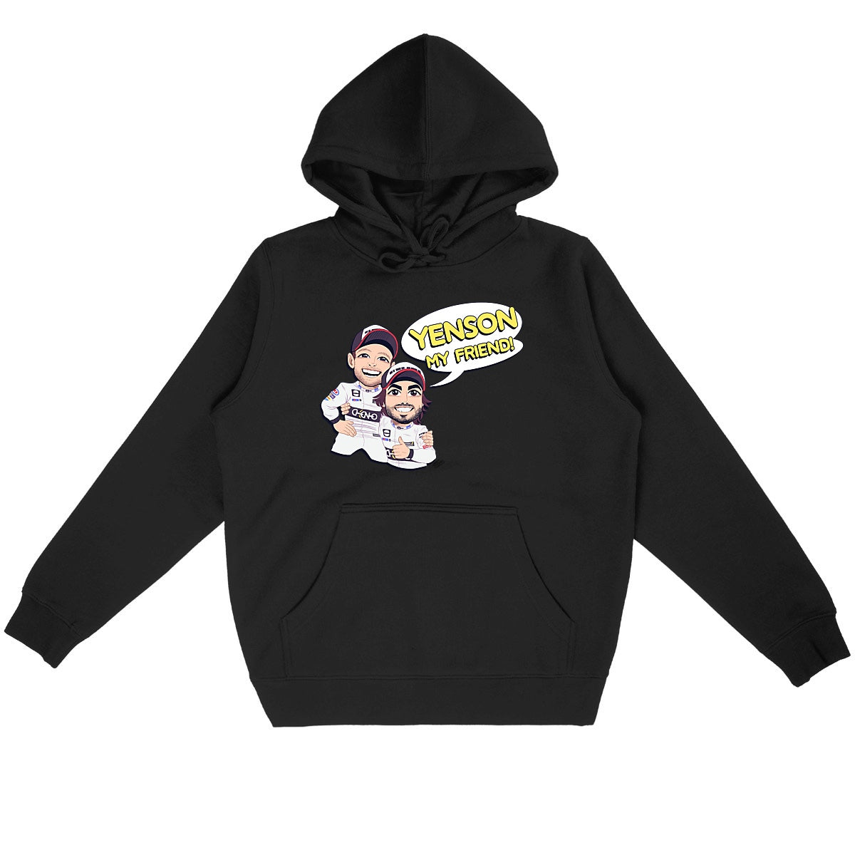 YENSON MY FRIEND - Unisex Lightweight Hoodie