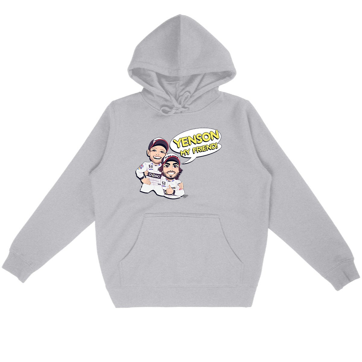 YENSON MY FRIEND - Unisex Lightweight Hoodie