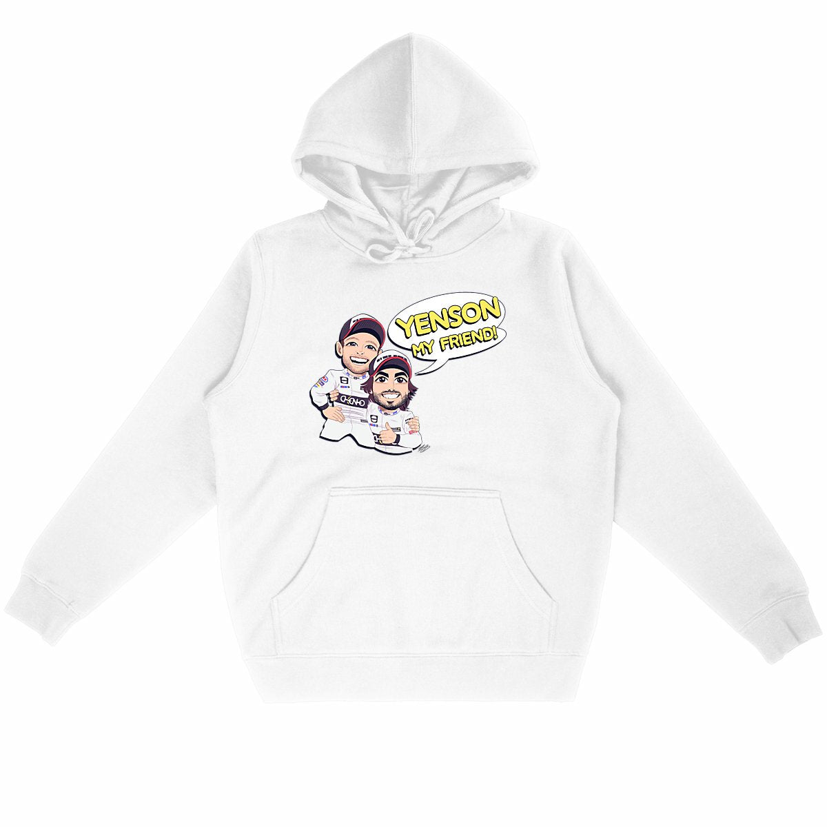 YENSON MY FRIEND - Unisex Lightweight Hoodie