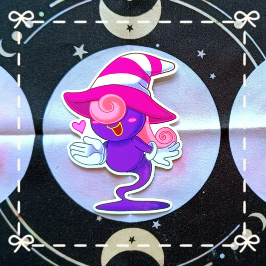 Sticker of the Paper Mario character, Vivian.