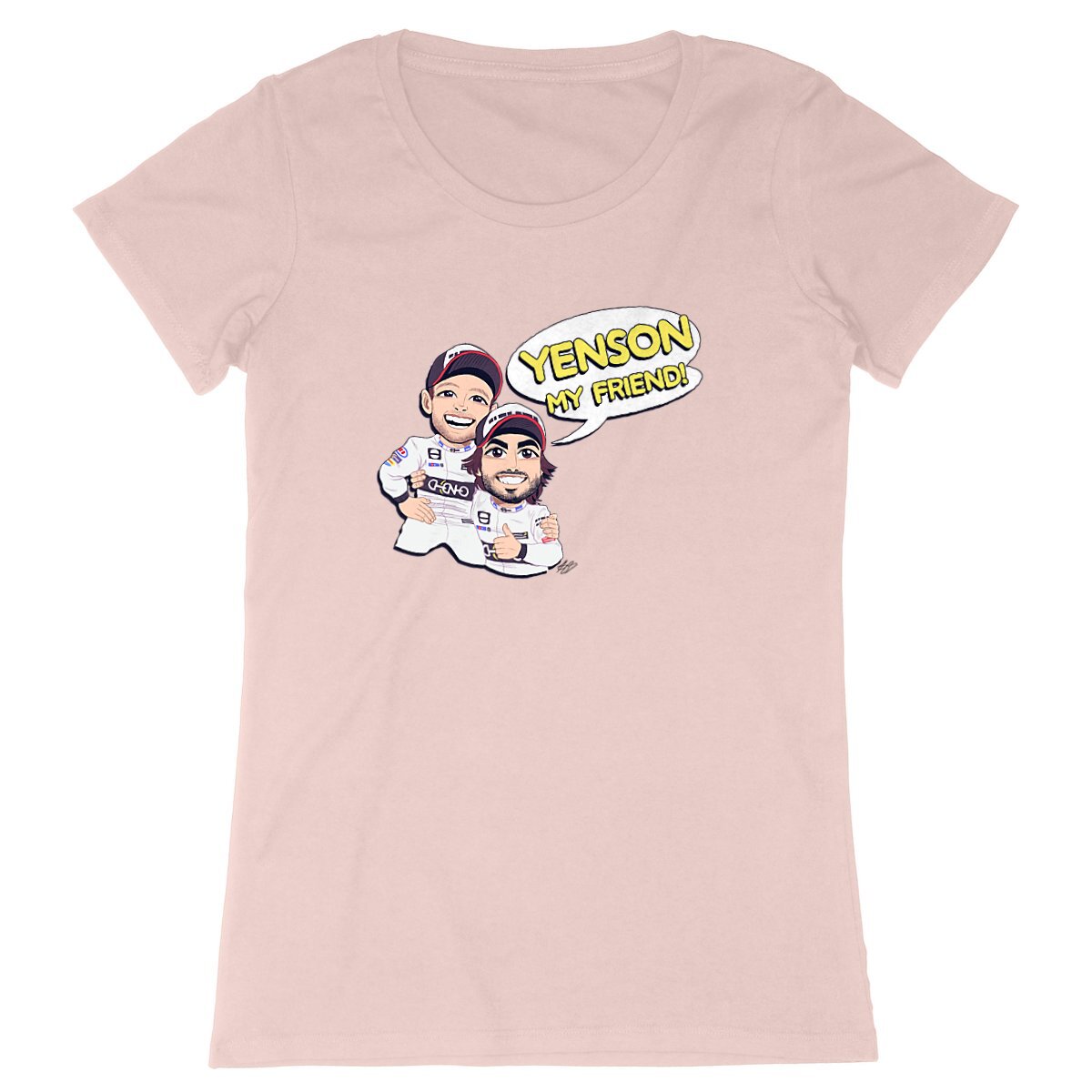 YENSON MY FRIEND - Women T-shirt - 100% organic cotton - EXPRESSER