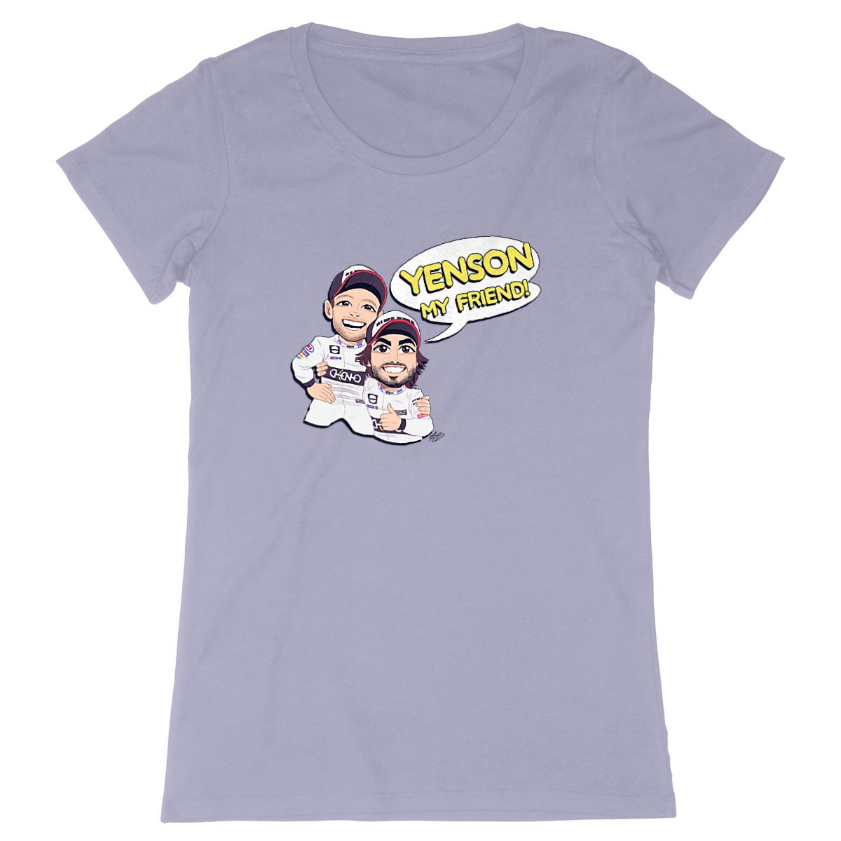 YENSON MY FRIEND - Women T-shirt - 100% organic cotton - EXPRESSER