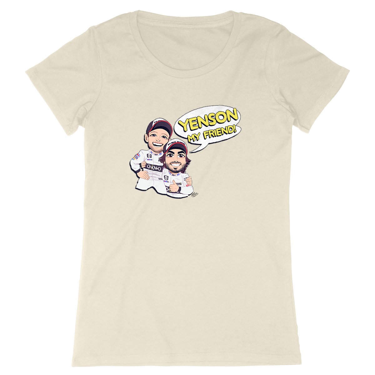 YENSON MY FRIEND - Women T-shirt - 100% organic cotton - EXPRESSER